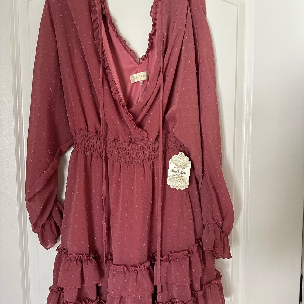 Altar'd State Pink Mini Dress